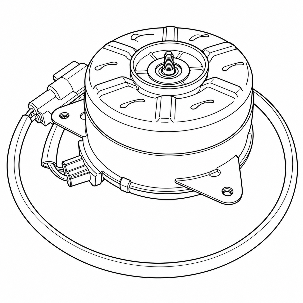 Tetsuo Lanka radiator fan motor